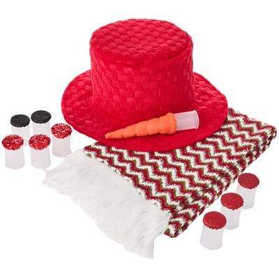 DIY Snowman Kit - Red