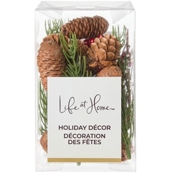 Life at Home Décorations des Fêtes avec verdure variée – mélange de baies rouges 1 ea, 5,00 $/1ch