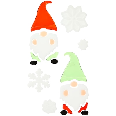 Window Gel Clings 12 in - Gnomes