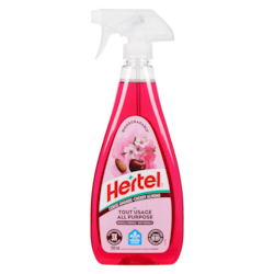 Hertel Désinfectant domestique cerise amande tout usage 700 ml, 0,54 $/100ml