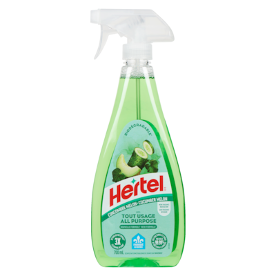 Hertel Désinfectant domestique concombre melon tout usage 700 ml, 0,76 $/100ml