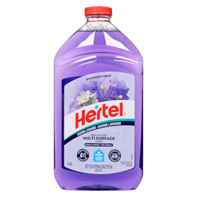Hertel Domestic Desinfectant Jasmine Lavender Multi Surface Cleaner 1400 ml, $0.32/100ml