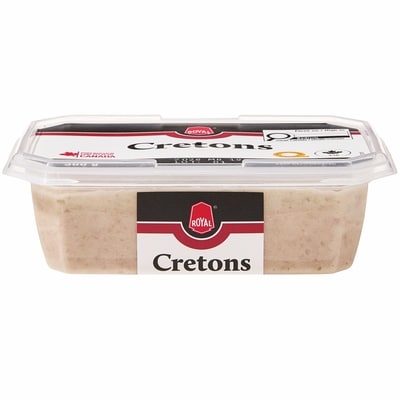 Royal Cretons 300 g, $2.33/100g