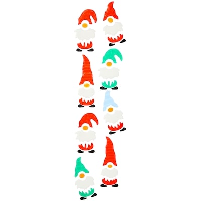 Window Gel Clings 21 in - Gnomes