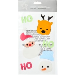 null Décorations en gel pour les fenêtres 12 po – renne 1 ea, 2,00 $/1ch