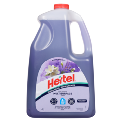 Hertel Domestic Desinfectant Jasmine Lavender Multi Surface Cleaner 4 l, $0.25/100ml