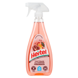 Hertel Domestic Disinfectant Pomegranate Mango All Purpose 700 ml, $0.43/100ml