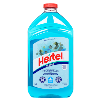 Hertel Domestic Desinfectant Eucalyptus Multi Surface Cleaner 1400 ml, $0.32/100ml