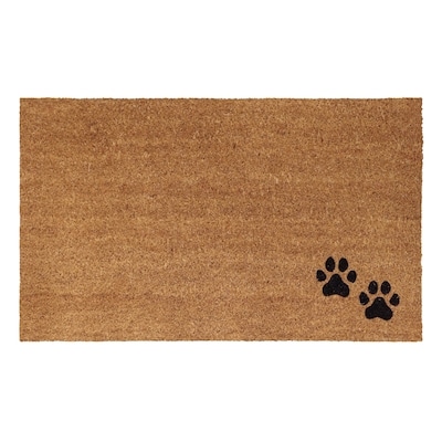 Stepguard Tapis en fibre de coco empreintes de pattes 1 ea, 20,00 $/1ch