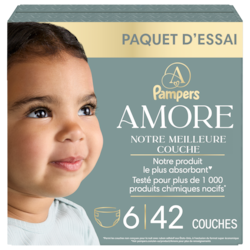 Pampers Couches AMORE, taille 6, 42 unités 42 ea, 0,81 $/1ch