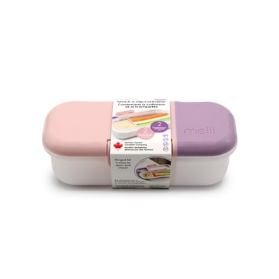 Melii Contenant à trempette – rose 1 ea, 8,00 $/1ch