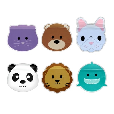 Melii Peva Bags 6Pk Animals 1 ea, $12.00/1ea