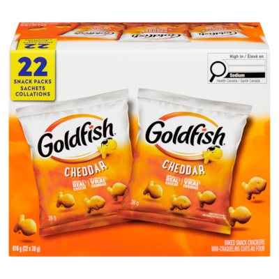 Pepperidge Farm Baked Snack Crackers Cheddar 616 g, $1.78/100g