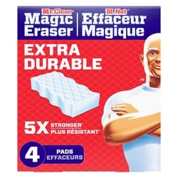 Mr. Clean Magic Eraser Sponge, Cleaner, Whole Home Extra Durable, 4ct 4 ea, $2.47/1ea