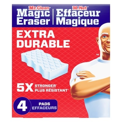 Mr. Clean Magic Eraser Sponge, Cleaner, Whole Home Extra Durable, 4ct 4 ea, $2.00/1ea