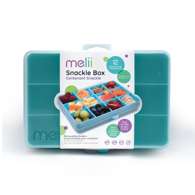 Melii Snackle 12 Comp. Blue 1 ea, $8.29/1ea