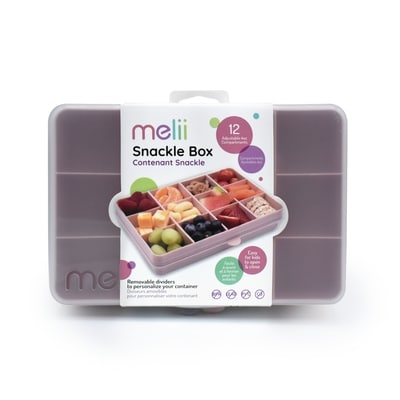 Melii Boîte à collations 12 comp. – rose 1 ea, 10,00 $/1ch