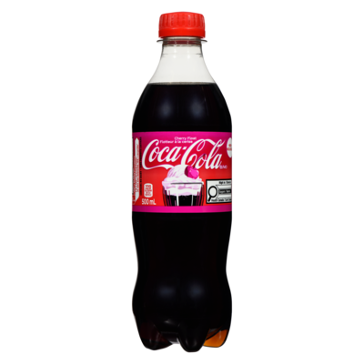 Coca-Cola Cherry Float 500 ml, $0.76/100ml