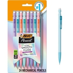 Bic Mechanical Pencils 0.7 Pastel, 24-Pack 24 ea, $0.52/1ea