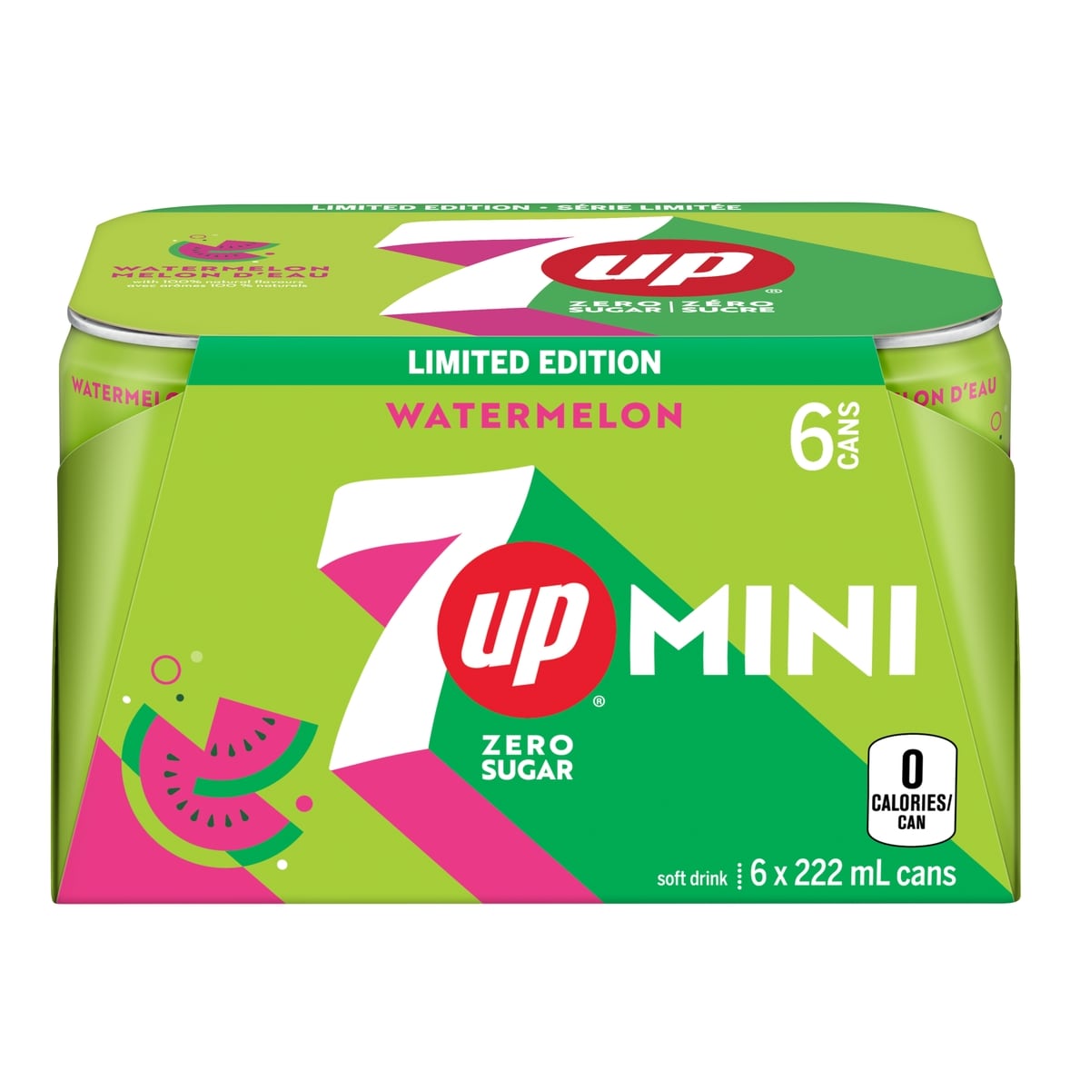 7Up Zero Sugar Watermelon Soft Drink