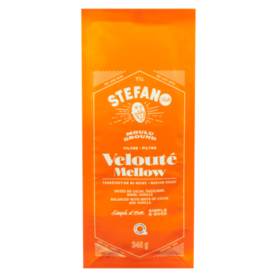 Stefano Coffee Ground Filter Mellow Medium Roast 340 g, $5.00/100g