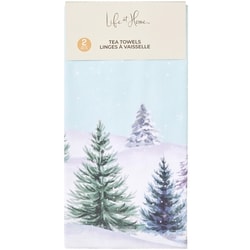 Life at Home Lot de 2 linges à vaisselle en coton – paysage avec arbres 2 ea, 5,00 $/1ch