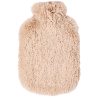 Life at Home Bouillotte avec housse en similifourrure – taupe 1 ea, 15,00 $/1ch