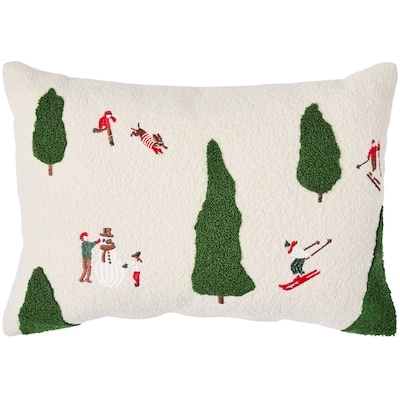Life at Home Lumbar Pillow - Ski 1 ea, $20.00/1ea