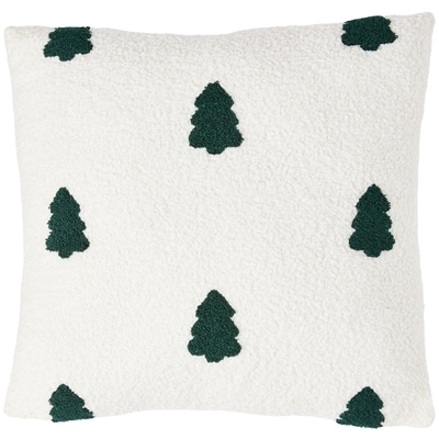 Life at Home Faux Fur Cushion - Trees 1 ea, $20.00/1ea