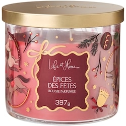 Life at Home Bougie parfumée Épices des fêtes 1 ea, 16,00 $/1ch