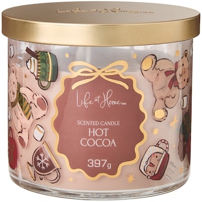 Life at Home Hot Cocoa Scented Candle 1 ea, $16.00/1ea
