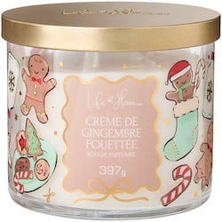 Life at Home Bougie parfumée Crème de gingembre fouettée 1 ea, 16,00 $/1ch