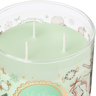 Bougie parfumée Chocolat blanc à la menthe