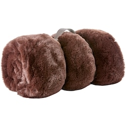 Life at Home Faux Fur Throw - Brown 1 ea, $35.00/1ea