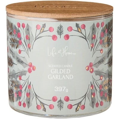 Life at Home Gilded Garland Scented Candle 1 ea, $16.00/1ea