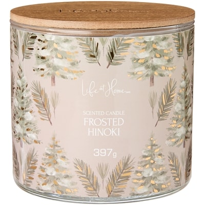 Life at Home Frosted Hinoki Scented Candle 1 ea, $16.00/1ea