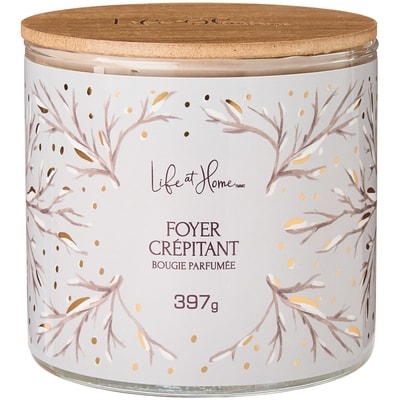 Life at Home Bougie parfumée Foyer crépitant 1 ea, 16,00 $/1ch