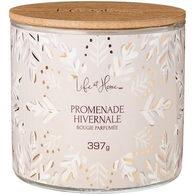 Life at Home Bougie parfumée Promenade hivernale 1 ea, 16,00 $/1ch