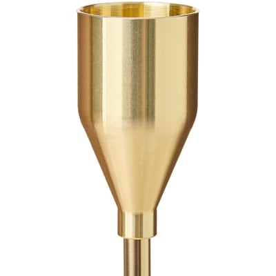 Gold Taper Candle Holder - Small