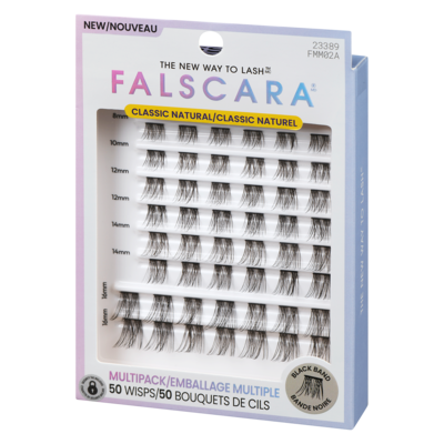 Bouquets de cils emballage multiple classic naturel