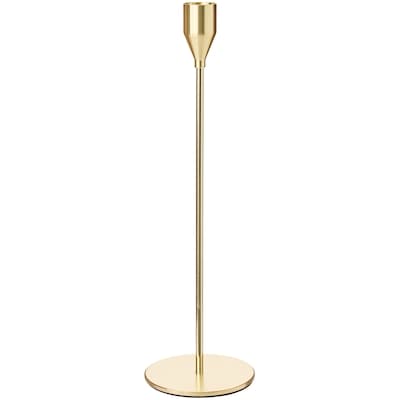 Life at Home Bougeoir doré pour chandelle effilée - moyen 1 ea, 8,00 $/1ch