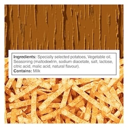 Hostess Hickory Sticks Salt & Vinegar Flavoured Potato Sticks