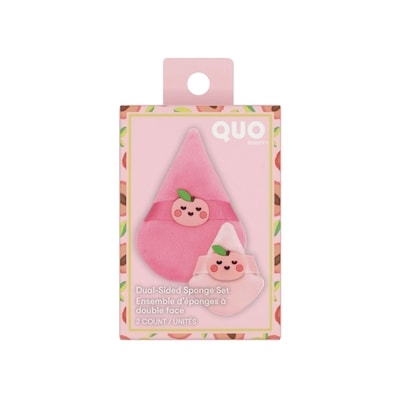 Quo Beauty Dual-Sided Sponge Set2 Count 1 ea, $2.49/1ea