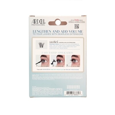 Seamless Wispies 100 Pack With Duo 1 Gram Glue Black