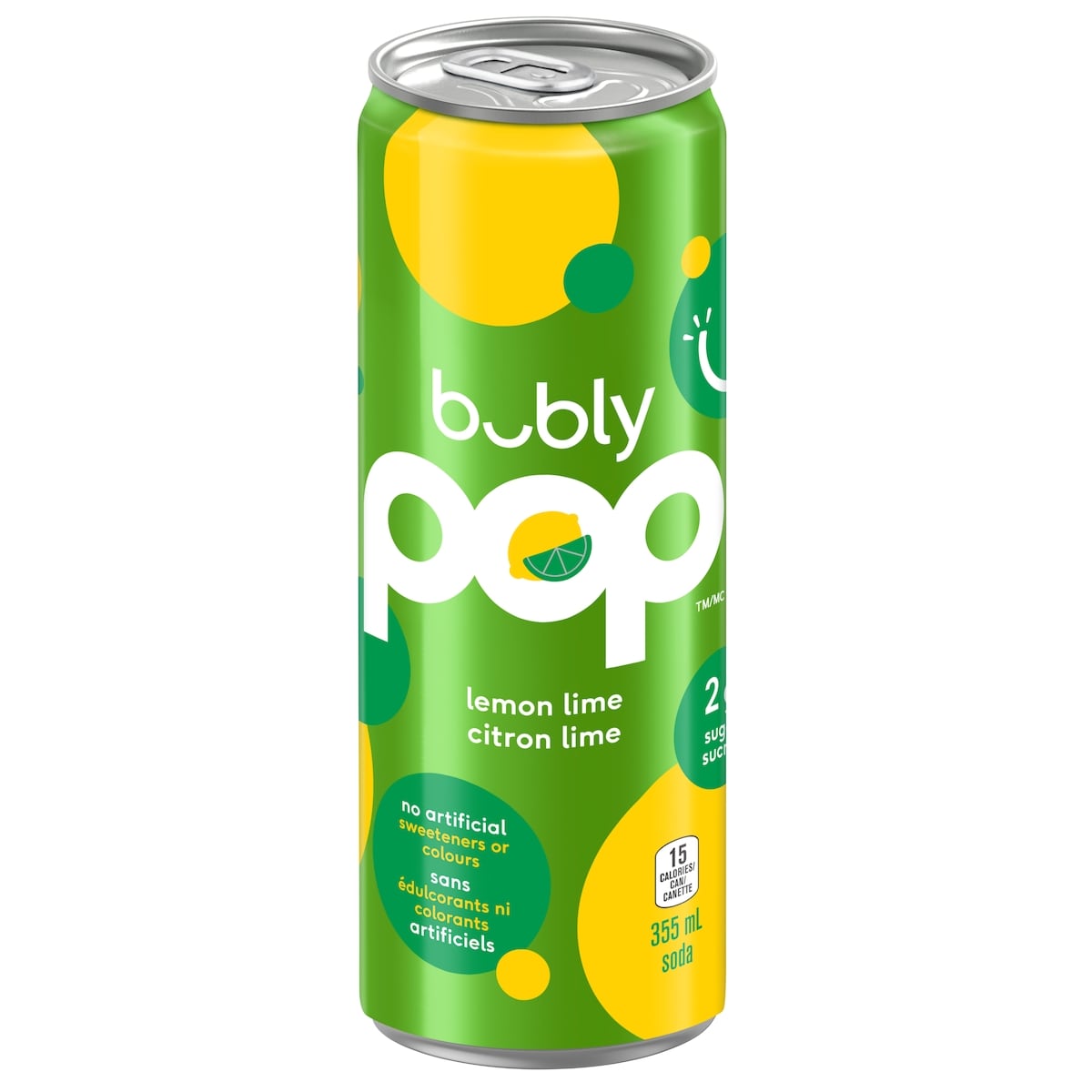 Bubly Sparkling Water Lemon Lime