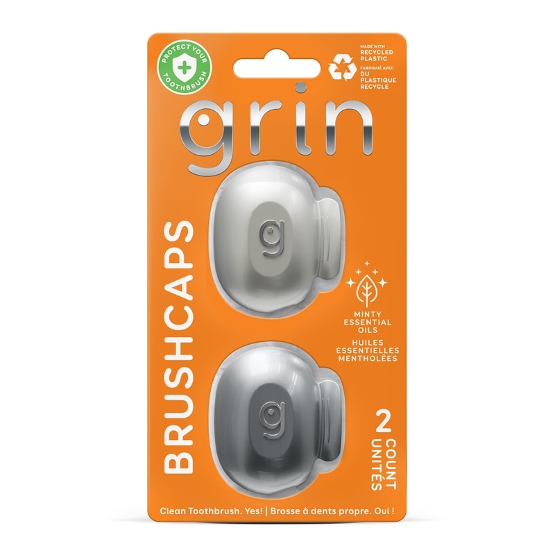 Grin Brushcaps - 2 ea | Maxi
