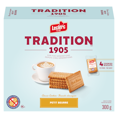 Leclerc Classic Cookies Petit Beurre 300 g, $1.17/100g