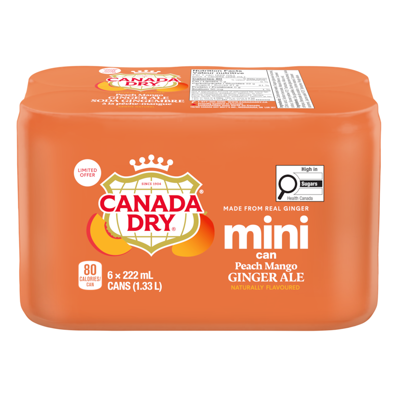 Peach Mango Ginger Ale