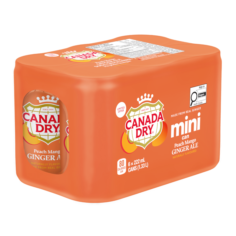 Peach Mango Ginger Ale