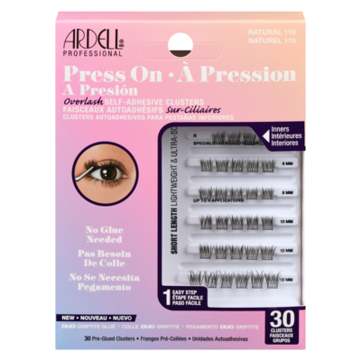 Ardell Overlash Self-Adhesive Clusters Natural 110 1 ea, $29.99/1ea